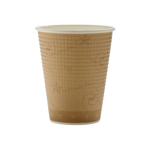 耐熱紙コップ8オンス 260ml SMP-260E(コンフォート)業務用 1500個 ホットドリンク用