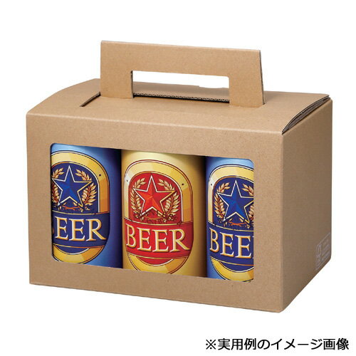 ■1個あたり149.6円■350ml缶が6本入る持ち帰り用の紙手提箱です。■底ワンタッチ式で折り畳み可能です。■底面に1ケ所空いた丸穴から、賞味期限をご確認頂けます。■この製品は環境に配慮し適正に管理された森林から産出した木材から作られた森林認証紙を使用しています。 サイズ 200×134×高さ126mm 材質 紙 カラー クラフト 仕様 手提箱（底ワンタッチ式） 数量 100枚