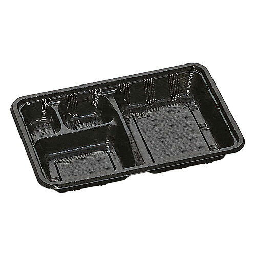 Rakuten - 弁当容器 LC-609 黒（フタ付）600セット【返品不可】福助工業 0576212