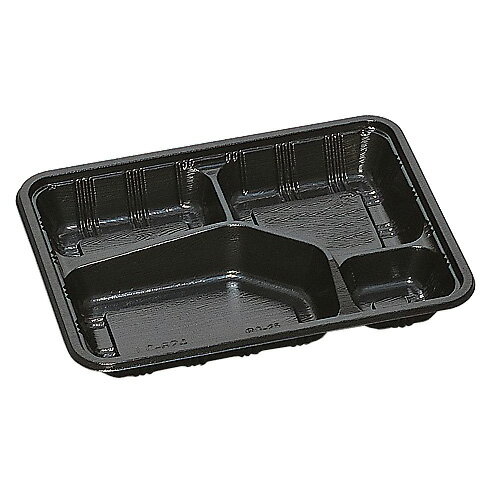 Rakuten - 弁当容器 LC-624 黒（フタ付）600セット【返品不可】福助工業 0576271