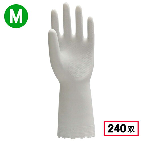 樂天商城 - 川西工業 2150 ビニール手袋 薄手 1P 【Mサイズ】 ホワイト 240双