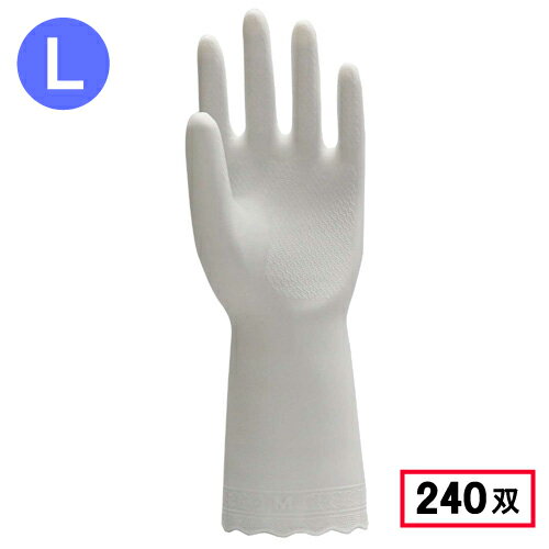 Rakuten - 川西工業 2150 ビニール手袋 薄手 1P 【Lサイズ】 ホワイト 240双