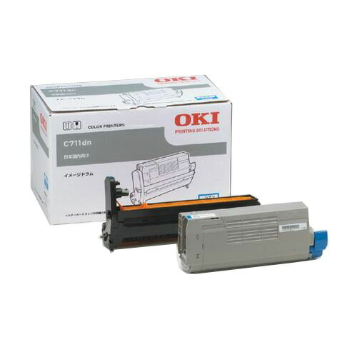 Other - (直送品)【純正】OKI(OKIデータ)ID-C4JC イメージドラム シアン / 4949443206333【返品不可商品】