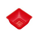 小鉢60 赤 3000個 北原産業【返品不可商品】