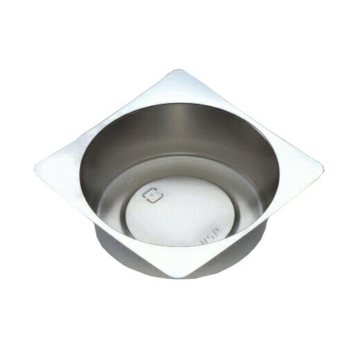 小鉢70丸 銀 2000個 北原産業【返品不可商品】