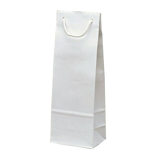 手提げ紙袋 スリムバッグ(白)100枚