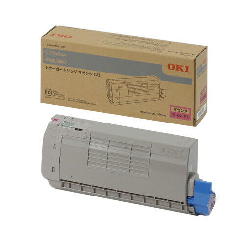 Rakuten - (直送品)【純正】OKI(OKIデータ)TC-C4CM2 マゼンタ大容量 / 4949443214567【返品不可商品】