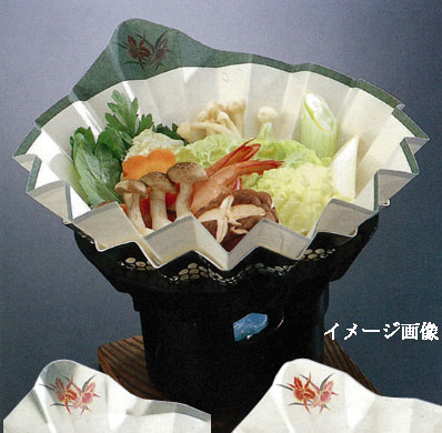 精巧社絵鍋(グリーン)もみじ1500枚