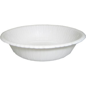 ペーパーボウル(ホワイト)15cm 50枚 バーベキュー アウトドア