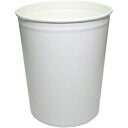 コートカン 紙容器CO-10L 白無地 100個_業務用_アイスクリーム_アイス保存_10リットル容器