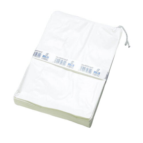 ニューホワイトパック(紐付)5号 116×180mm 8000枚 福助工業 0180671