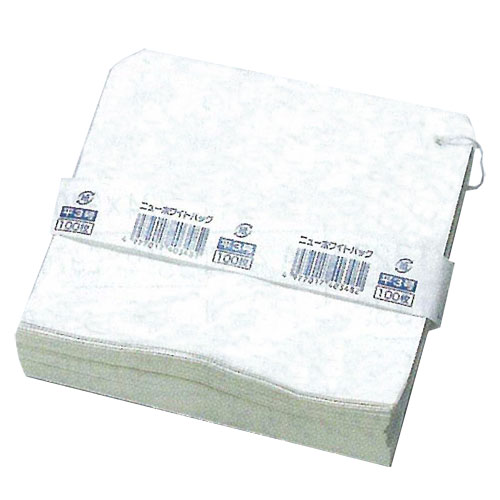 ニューホワイトパック 平2号 185×180mm 6000枚 福助工業 0180769