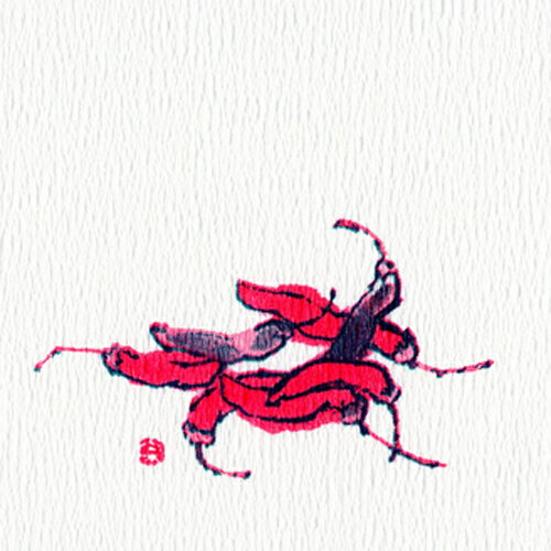 リフレコースター(唐辛子) 50枚