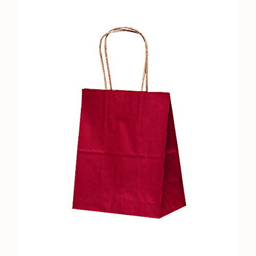 持ち手紙紐 手提げ紙袋 T-2カラー(赤)400枚