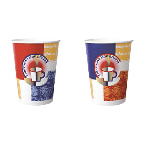 【先着順 最大400円OFFクーポン】耐熱紙コップ9オンス 273ml(ファインアロマ/2色アソート)業務用 1000個 ホットドリンク用