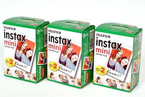 ◆商品名：富士フイルム(FUJIFILM) インスタントカメラ チェキ用フィルム INSTAX MINI WW 2 20枚入りx3パックセット 計60枚 [な25セット販売x3]FUJIFILM インスタントカメラ チェキ用フィルム 20枚入x3SET INSTAX MINI JP 2