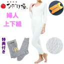 【9/1~9/30までエントリーで更に10倍!】期間限定クーポン 配布! 【ポイント20倍】ひだまり 極 婦人用上下セット 【レビューでネックウォーマーorソックスなどサービス】【送料無料】【ポイント20倍】【ひだまり肌着】【ひだまり健康肌着】71400014-7