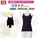 【30%OFF】 UVカット率90%以上! BVD UVケアインナー タンクトップ インナー レディース 涼しい 多機能 インナー 汗取りパッド 汗対策 綿混 ...
