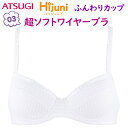 商品リニューアルの為 在庫限り ポイント5倍 アツギ Hijuni ハイジュニ 子供用 ジュニア はじめて ブラジャー 超ソフトワイヤーブラ 下着 肌着 女子 ジュニア 小学生 中学生 高校生 女子 女の子 綿レース 後ろホックタイプ 綿入り 透かしボーダー柄 ATSUGI 93146ES 送料無料