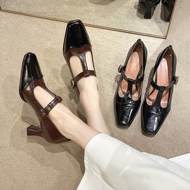 メリージェーンパンプスtストラップ...