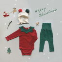 3点セット 上下セット キッズ 着ぐるみ ロンパース サンタ ロンパース クリスマス サンタ カバーオール 赤ちゃん ベビー服 子供服 男の子 女の子 コスプレ...