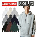 United Athle 12.7オンス ヘヴィーウェイト スウェット プルオーバー パーカ（裏パイル） 5768-01｜メンズ レディース ユニセックス｜無地 長袖｜白 ホワイト ナチュラル グレー 黒 ブラック 紺 ネイビー 緑 グリーン 茶 ブラウン 全9色｜S M L XL XXL (C)