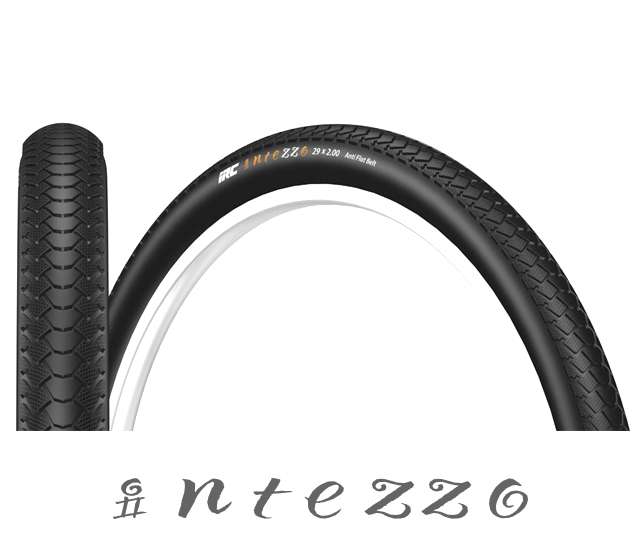 井上ゴム工業 インテッツォ（INTEZZO） ブラック 29×2.00（700×50C） M125 INTEZZO-700*50C