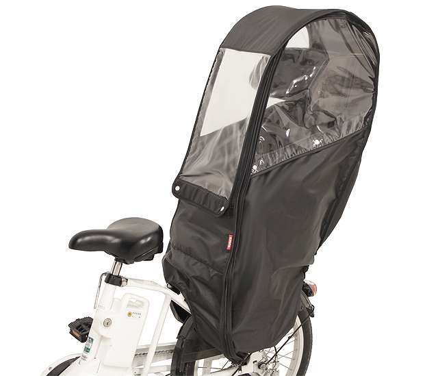 MARUTO（大久保製作所） リアチャイルドシート用レインカバー ブラック D-5RBBDX2 D-5RBBDX2-BK