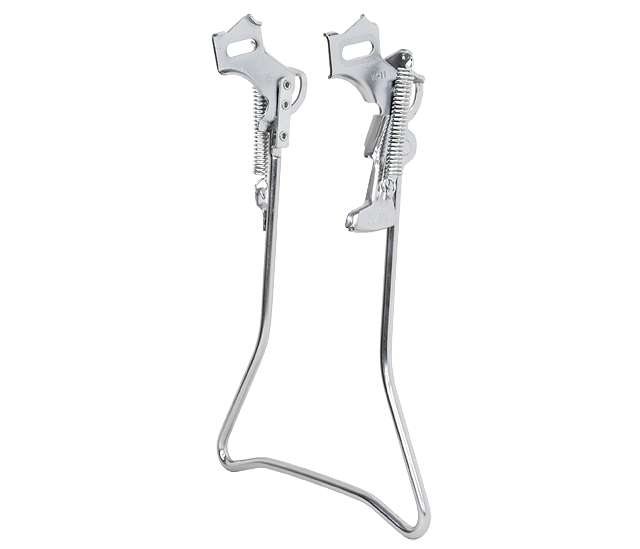 昭和インダストリーズ 軽快車用両立スタンド クロムメッキ（20インチ用） W-11 W-11-20-CP(4)