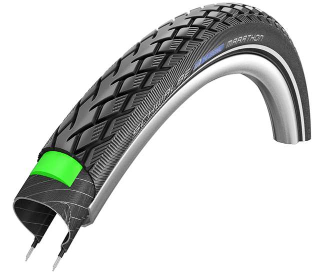 SCHWALBE }\ ubNi16~1.35j MARATHON GG-16x1.35