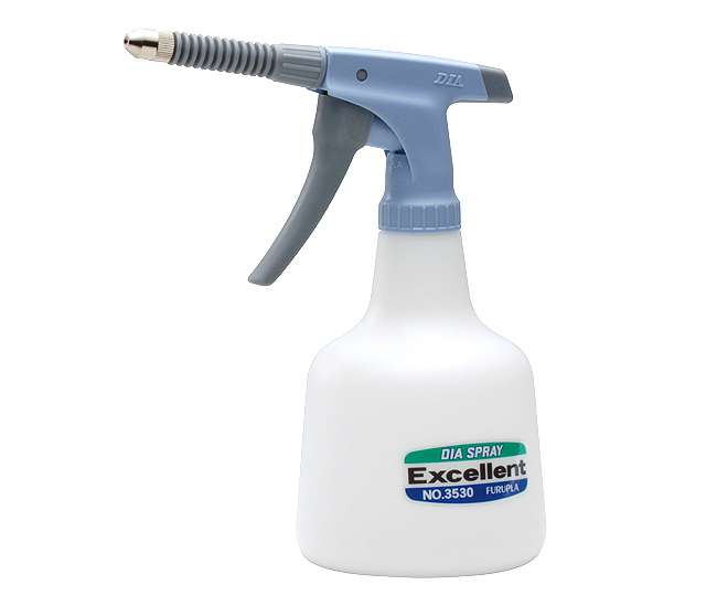 フルプラ エクセレント500 8cmストレートノズル ライトブルー No.3530 No.3530-EX500m-8cmST