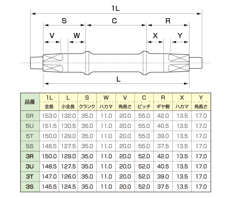乐天商城 - 中谷金属工業 コッタレスハンガーシャフト 3R COT-3R