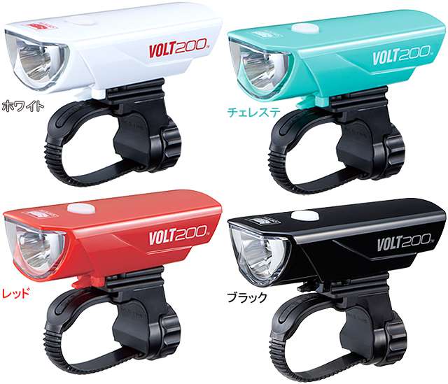 乐天商城 - CATEYE VOLT200 ブラック HL-EL151RC HL-EL151RC-BK