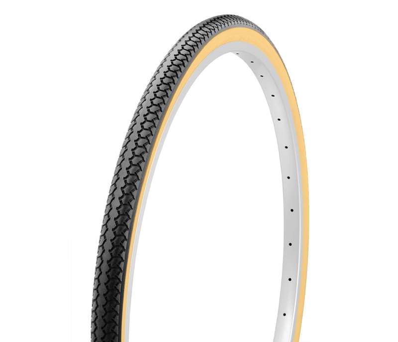シンコー DEMING L/L ベージュ/ブラック（24×1 3/8） SR-078 L/L-24*1 3/8-BE/BK