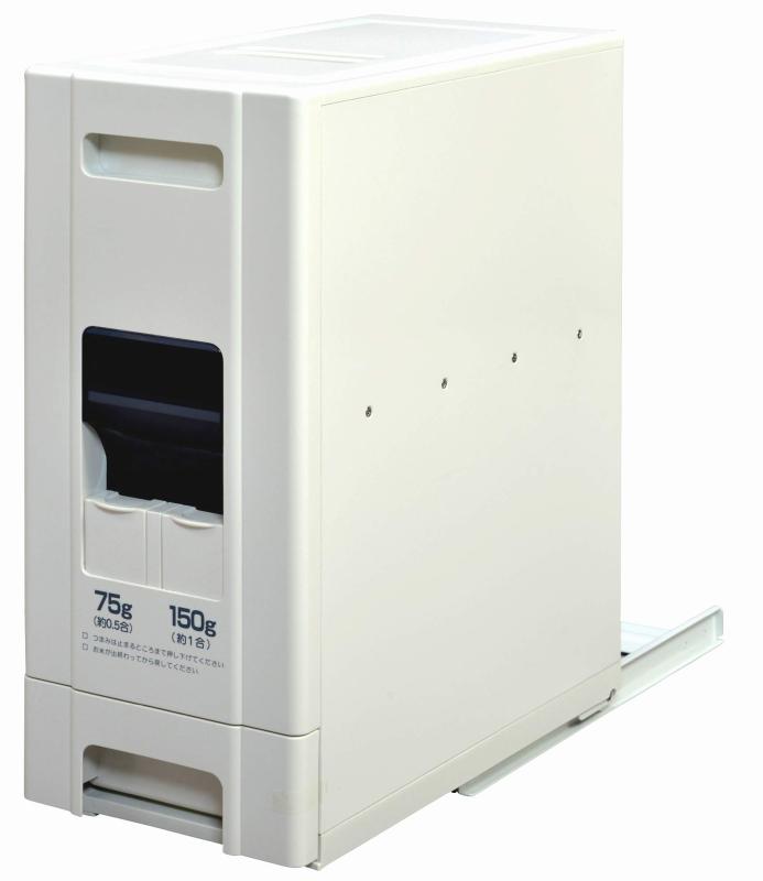 SAMICK 0.5合計量可スライドレール付ライスボックス(米びつ) 12kg RN-680-2