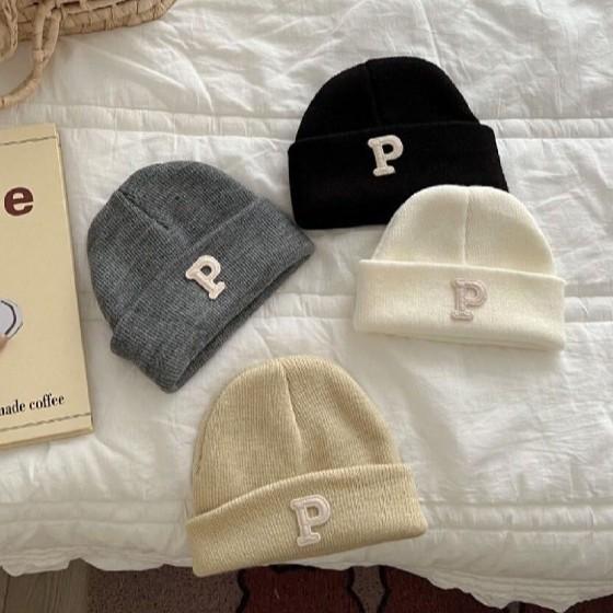 Knit Hat - 帽子 ベビー ニット帽 秋冬 乳幼児 保温 瓜皮帽子 かわいい 赤ちゃん