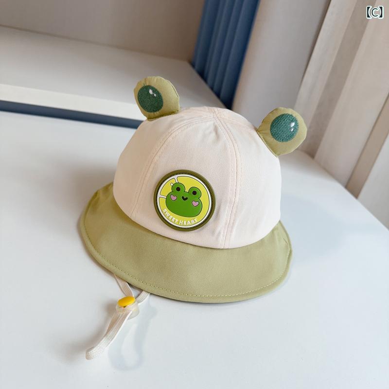 帽子 子供 春夏用 防 UV ハット かわいい 漁師帽 日よけ 紫外線対策 ベビー キッズ...