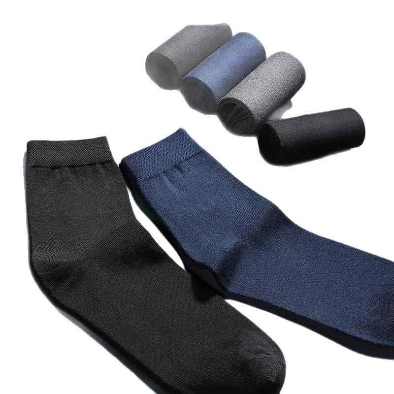 靴下 メンズ 男性用 ビジネス ソックス 中筒 オールシーズン 綿 混紡 吸汗 防臭 抗菌 普段使い 通勤用