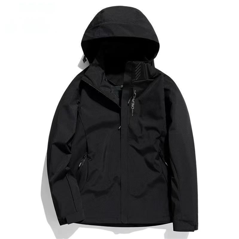 マウンテンパーカー レディース メンズ 防風 防水 登山 ジャケット アウター アウトドアウェア 男性用 女性用 ペア 撥水 速乾 フリース裏地 秋冬 ブラック ホワイト レッド ネイビー グレー パープル ピンク グリーン(4.0)