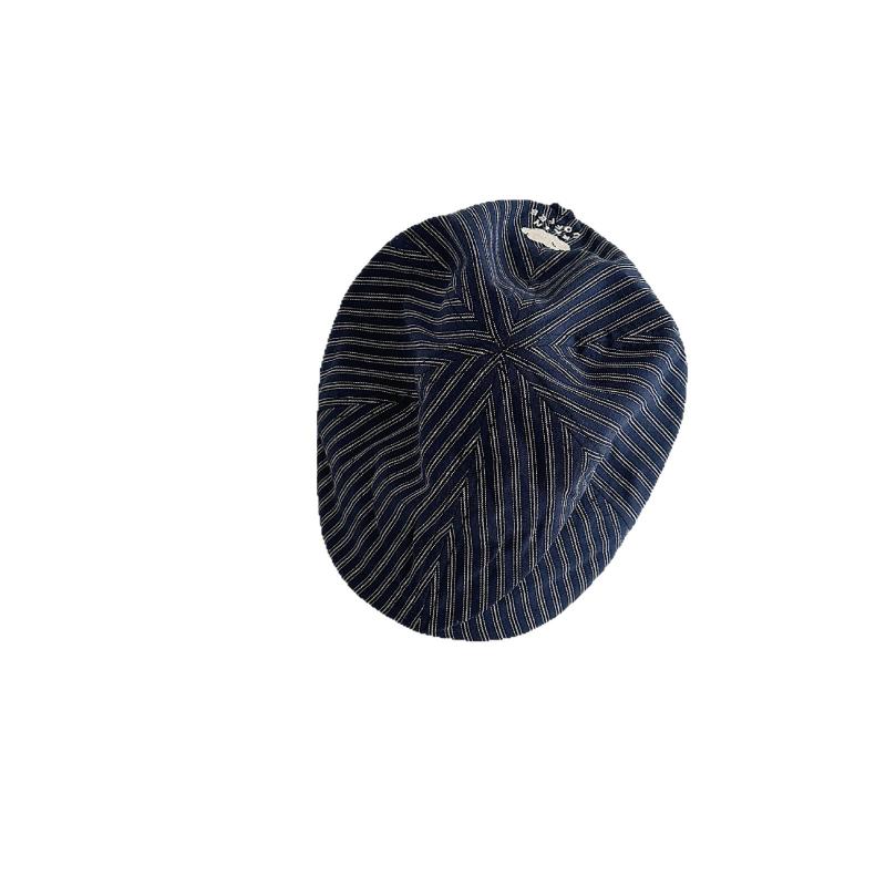 Beret - 帽子 キッズ 子供用 ベレー帽 親子 春夏 文学的な画家 キャップ ベビー ダックタンハット 日よけ 斜めツイル コットン 通気性 防寒 4歳 6歳 8歳 10歳