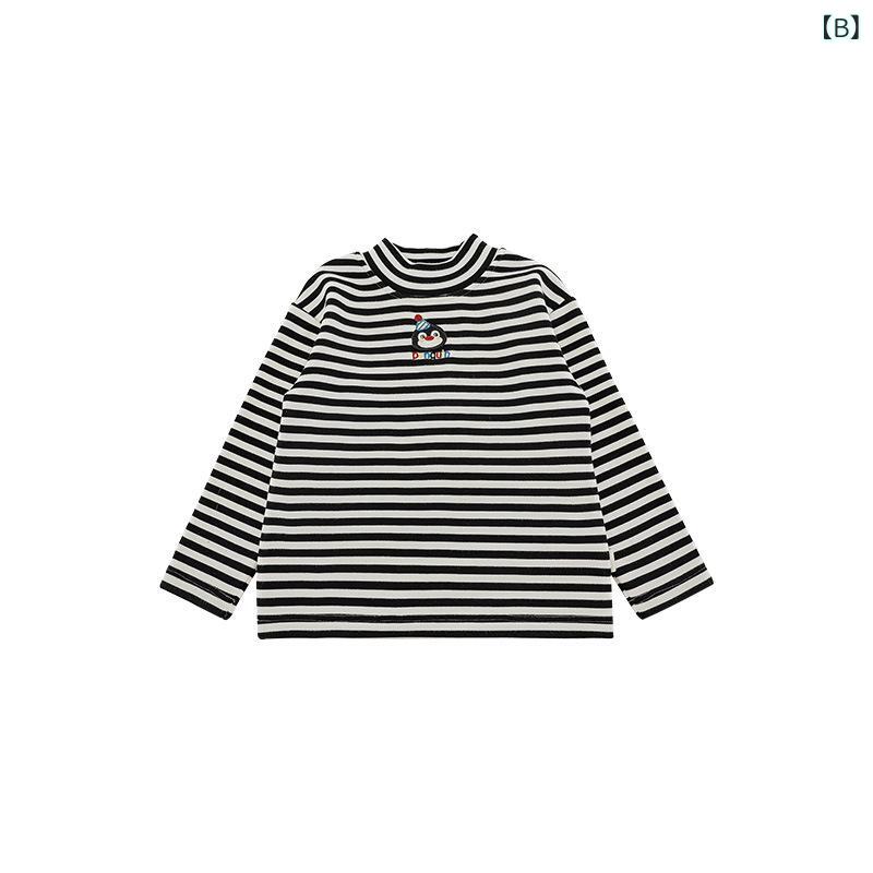 Tシャツ 男児 ベビー キッズ カートゥーン ペンギン ハーフ ハイネック デニム パンツ 厚手 上下セット 冬 e-myshop-10691678 イーマイショップ サンプル画像3