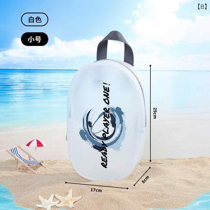 洗漱用品バッグ 男性用 ビーチバッグ 防水 大容量 トラベルバッグ 温泉バッグ ハンドバッグ 多用途 旅行用 化粧ポーチ e-myshop-10871603 イーマイショップ サンプル画像3