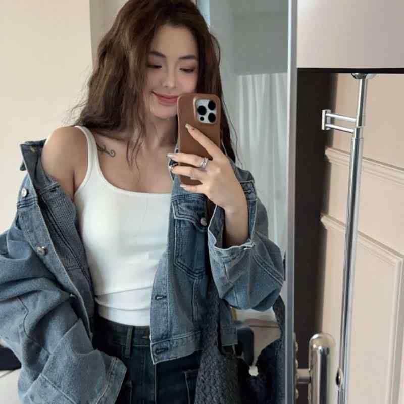 キャミソール レディース リブ スクエアネック カップ付き トップス スリム インナー 接触冷感 美シルエット ノースリーブ カットソー 伸縮性 プルオーバー 普段使い 通勤 オフィス カジュアル 春夏 パステルカラー