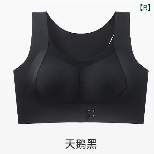 補正下着 レディース 前開き ブラジャー 寄せ上げ スポーツブラ 猫背 矯正 ノンワイヤー 薄手 通気性 ベージュ ブラック ホワイト グレー e-myshop-10881774 イーマイショップ サンプル画像3