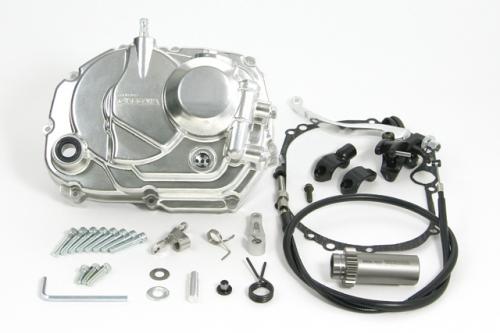 SP武川（タケガワ）クラッチカバーキット(ワイヤータイプ/ドライブギヤ付) KLX110(`03モデル以降)(02-01-0408)