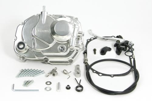 【M】SP武川（タケガワ）クラッチカバーキット(アルミニウム/ワイヤータイプ) KLX110(`03モデル以降)(02-01-0409)
