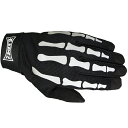 【在庫有】ライズ(RIDEZ) RMG111 バイク用 3シーズン メカニック グローブ |BONES/XL