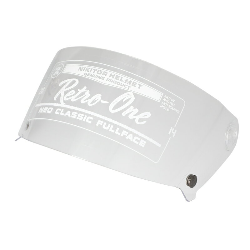 ライズ(RIDEZ) NIKITOR（ニキトー） SHIELD For Retro-One クリア