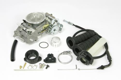 SP武川（タケガワ）ビッグキャブKIT (ミクニTDMR32/ファンネル付) モンキー(SuperHead+R 2V・4V装着車)(03-05-0041)