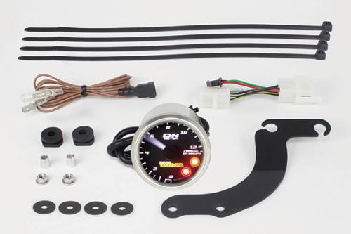 SP武川（タケガワ）φ48スモールDNタコメーター 12500rpm(レブインジケーター付) モンキー125(JB02-1000001〜）(05-05-0080)